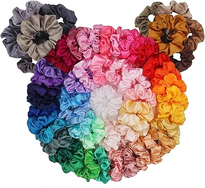 Set of 60 darlings for hair, B-VINE silk satin darlings for women, rope darlings for teenage girls, birthday gift for girls, Thanksgiving, Christmas.. DIAYTAR Nigeria: Great value, fast delivery, and endless options.