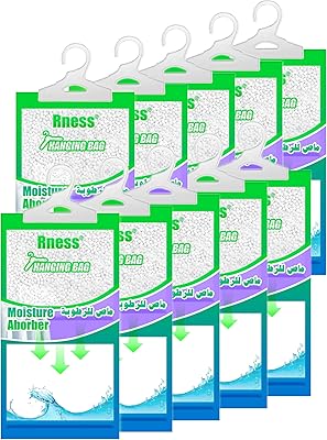 Rness humidity absorber and smell of odors suspended bags to eliminate humidity in the cupboard, the safe, cars, cabinets, cellar, sports bag | humidity bags for cupboard and cabinets - pack of 10 (120 g each).. Looking for trendy fashion, home essentials, or electronics? DIAYTAR Nigeria has it all and delivers within days, not weeks.