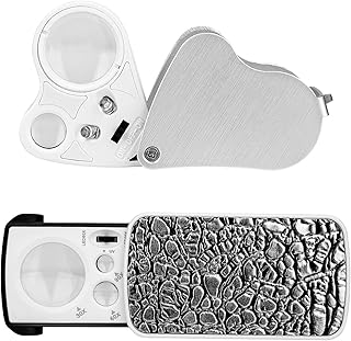 Lot of 2 lit lakes with jewelry ring, 30x 60x 90x portable magnifying glass with black UV light for jewelry, coins, precious stones and stamps.. Whether you're in Lagos, Abuja, or anywhere in between, DIAYTAR Nigeria ensures your online shopping experience is smooth, affordable, and fast.