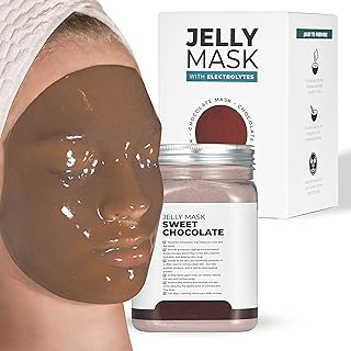 Brown chocolate jelly mask, rubber facial mask | Set of hydrating jelly masks for skin care, 23 fl oz.. DIAYTAR Nigeria offers the perfect blend of affordability and efficiency. Shop now and get your products delivered between 5 and 8 days nationwide.