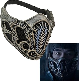 MK Sub-Zero / SaiBOT / Scorpion / Lin Kuei Cosplay Mask Halks Masks in Latex Halloween 2021.. Transform your shopping experience with DIAYTAR NIGERIA's vast product selection delivered at unbeatable prices.
