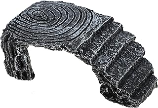 Focust Turtle basking deck, climbing rock for resin reptiles for turtle aquarium decoration, black, 7.7 "x 5.1" x 2.9 ".. Shop with purpose and save with DIAYTAR NIGERIA's extensive platform and nationwide delivery service.