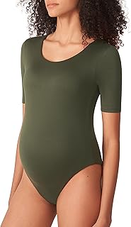 Maternity body with short-sleeved t-shirt and cleared neck.. DIAYTAR NIGERIA: Where value meets variety with reliable nationwide delivery in under 8 days.