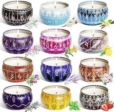 Jigero scented candle gift box 12 Soy wax scented sets.. Shop the smart way with DIAYTAR NIGERIA's extensive selection and budget-friendly nationwide delivery.