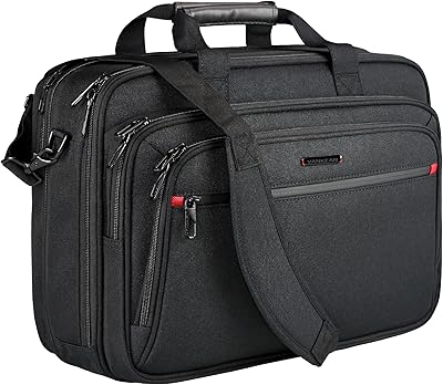 Vanikan Luxury Business Laptop Bag is suitable for laptops up to 17.3 inches, stretchy and waterproof shoulder shoulder bag for travel, work and school - Black.. The future of Nigerian shopping is here — DIAYTAR Nigeria.