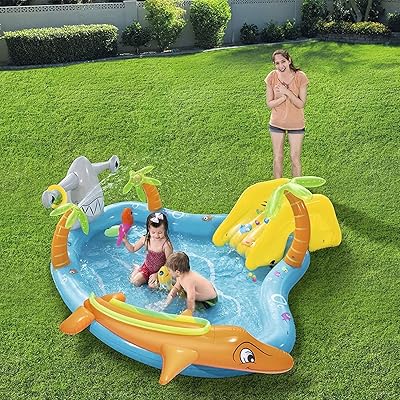 Bestway swimming pool 53067 for boys.. DIAYTAR NIGERIA: Where value meets variety with reliable nationwide delivery in under 8 days.