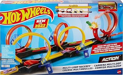 Hot Wheels HDR83 Multi-Anneaux Running Game, with a car, gift for children aged 4 to 10 years old.. DIAYTAR NIGERIA: Where shopping meets satisfaction with affordable prices and prompt delivery services.