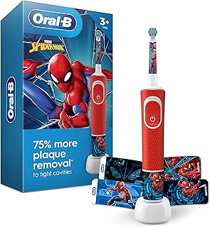 Oral-B electric toothbrush for children with a Marvel Spider-Man pattern for children 3 years and over.. Discover a world of affordable shopping with DIAYTAR NIGERIA's vast marketplace delivered to you in days.