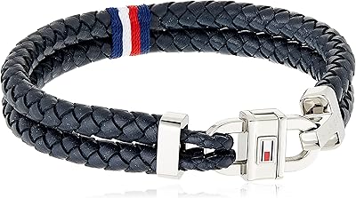 Tommy Hilfiger loop clasp bracelet for men - model 2790362, single size, stainless steel, without precious stones.. DIAYTAR NIGERIA delivers value, variety, and convenience with our nationwide 5-8 day shipping.