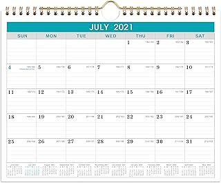 Calendar 2021-2022-Wall calendar 2021-2022 From July 2021 to December 2022, 18-month calendar with Julienne date, thick paper for organization and planning, 14.. Shop with purpose at DIAYTAR NIGERIA and receive products at unbeatable prices within the week.