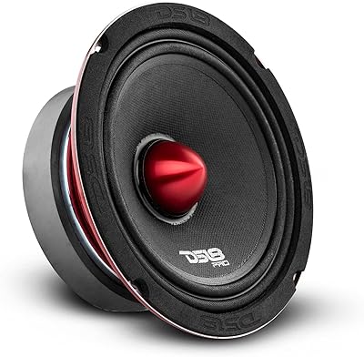 DS 18 pro-X6.4bm speaker-6.5 inches, mid-range, red aluminum ball, 500 watts max, 250 Watts RMS, 4 Ohms-High quality speakers for car or truck stereo audio system (1 speaker).. Transform your shopping experience with DIAYTAR NIGERIA's vast product selection delivered at unbeatable prices.