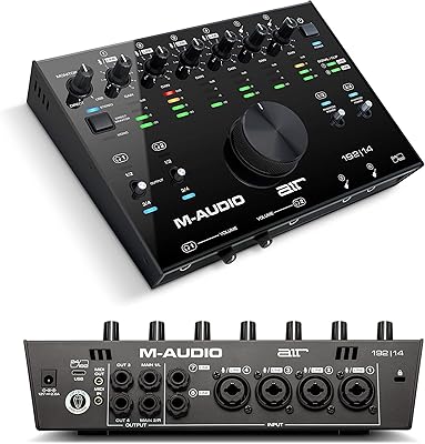 USB Air 192 Audio Interface | 14 m-Audio for studio recording with 8 inputs and 4 outputs, MIDI connectivity and MBC Beats and Aliton Lite software.. Your home for smart shopping — DIAYTAR Nigeria delivers fast and cheap.
