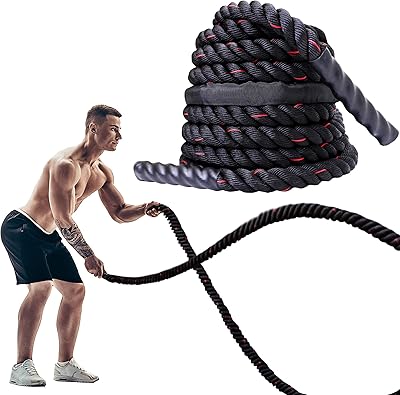 PROIRON 9M / 12M combat strings, fighting rope for physical training gymnasium, 38 mm heavy exercise strings, corrugated rope for strength training.. DIAYTAR NIGERIA: Where every shopping need is fulfilled with affordable prices and nationwide shipping.