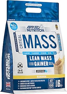 Applied Nutrition Critical Mass Professional Weight Gainer Protein powder, high calorie content, light mass (6 kg - 40 portions) (banana).. Discover endless possibilities with DIAYTAR NIGERIA's comprehensive catalog and reliable delivery service.