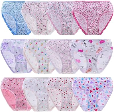 HBHPOV Assortment of soft cotton panties... Shop smart and save with DIAYTAR NIGERIA's extensive product range and 5-8 day delivery guarantee.