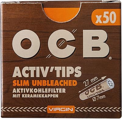 OCB 18666 Activtips Slim Filters with virgins not whitewashed by 7.. Experience hassle-free shopping with DIAYTAR NIGERIA's user-friendly platform and prompt delivery service.