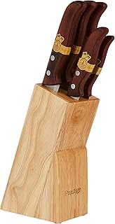 Set of 6 prestigious knives, brown.. Don’t wait weeks — DIAYTAR Nigeria delivers your order in just a few days.