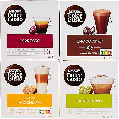 Nescafé Dolce Gusto Capsules with 4 flavors - 64 capsules.. Great products, lower prices, fast delivery — DIAYTAR Nigeria has it all.