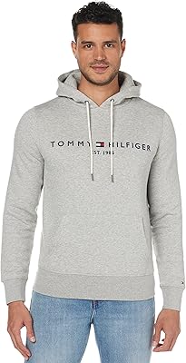 Hoodie with Tommy Hilfiger logo for men.. DIAYTAR NIGERIA brings the marketplace home to you with affordable prices and delivery in 5-8 days.