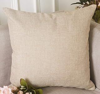 Square cushion cover in double -sided with double side coty (light linen) 18 x 18 inches/ 45 x 45 cm.. Transform how you shop with DIAYTAR NIGERIA's vast selection and budget-friendly delivery options.