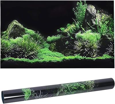 Aquarium background, aquarium wallpaper sticker, aquarium adhesive sticker, aquarium background for the house (61 x 30 cm).. Your complete shopping solution, DIAYTAR NIGERIA delivers variety and value within the week.