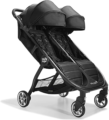 Double Baby Jogger City Tour 2 travel stroller | Light, foldable and portable double stroller | black.. DIAYTAR NIGERIA: Where every Nigerian finds affordable products delivered within the week.