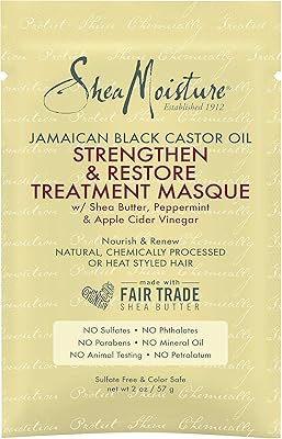 Jamaican black heap of black castor care mask shea monthly for unisex, 59 ml, white.. DIAYTAR NIGERIA brings the marketplace to your home with budget-friendly prices and nationwide delivery.