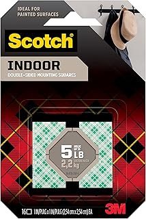 Square ribbons with permanent tape scotch 111-SQ-16, 4 bands, can contain up to 1 book, 1 x 1 inch (25.4 x 25.4 mm), pack of 16 squares of 1 x 1 inch (white)).. DIAYTAR NIGERIA brings the marketplace to your home with budget-friendly prices and nationwide delivery.