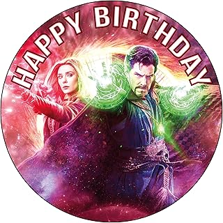 7.5 -inch edible cake decoration - Birthday party collection on the theme Doctor Strange of edible cake decorations.. Shop from anywhere in Nigeria and receive your DIAYTAR purchases at affordable prices within a week.