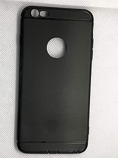 Black silicone protective shell for iPhone 6 Plus.. DIAYTAR NIGERIA: Where affordability and variety meet with convenient delivery within 8 days.