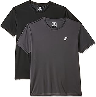 Regular Fit symactive t-shirt for Amazon men (lot of 2).. Transform your online shopping experience with DIAYTAR NIGERIA's affordable and diverse marketplace.