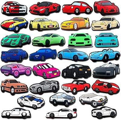 30 pieces 45 JDM car shoe charms decoration sandals racing for boys.. With DIAYTAR Nigeria, you can browse through thousands of items at the best prices. Place your order today and receive it in less than a week.