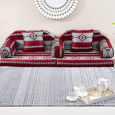 Home Box Majlis Folding Majlis Fares 7 Pieces with 2 chairs.. DIAYTAR NIGERIA delivers more than products - we deliver affordable shopping satisfaction nationwide.