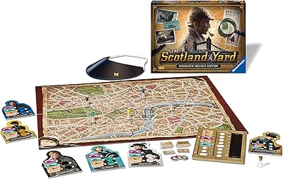 Ravenburger Scotland Yard Sherlock Homes Edition game - Family strategy board games for children and adults aged 8 and over - 2 to 6 players.. DIAYTAR NIGERIA delivers more than products - we deliver affordable shopping satisfaction nationwide.