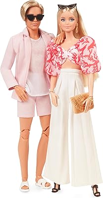 Set of 2 Barbie style dolls with Barbie and Ken dolls with resort and swimwear, collection gift [Amazon exclusivity].. DIAYTAR NIGERIA: Your affordable shopping destination with thousands of products delivered in days.