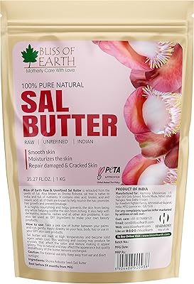 Bliss of Earth Raw 100 % natural salt butter.. Shop with confidence at DIAYTAR NIGERIA, Nigeria's premier affordable e-commerce platform.