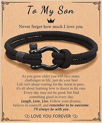 To my son/grandson/nephew "Pinkdodo bracelets, birthday and Christmas gifts for teenagers boys.. DIAYTAR NIGERIA makes quality accessible with low prices and reliable 5-8 day nationwide delivery.