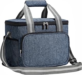 Jenaboom lunch bag for women and men, 15 l waterproof lunch lunch with adjustable strap for work, office, school, picnic (navy blue).. Shop from our extensive catalog at DIAYTAR NIGERIA and enjoy doorstep delivery in just 5-8 days.