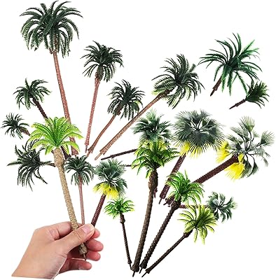 SOSOPORT 19 Plastic Parts Palm False Palm Miniature Miniature Tips Palm Models For DIY Plastic trees Mini Palm Models Coconutier Coconutier Decoration Decoration.. Shop smarter, not harder with DIAYTAR NIGERIA - thousands of products at your fingertips with affordable delivery.