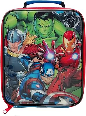 Marvel isothermal lunch bag reusable for black and green children with handle.. Your ideal shopping partner, DIAYTAR NIGERIA offers extensive variety with reliable nationwide shipping.