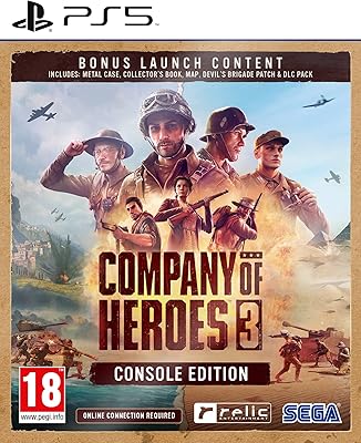 Company of Heroes 3 The PS5 PEGI (Metal case).. Discover a world of affordable shopping with DIAYTAR NIGERIA's vast marketplace delivered to you in days.