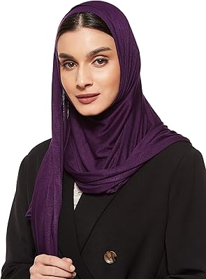 Elastic Islamic Hijab in shaded jersey - Islamic Arabian scarf - Abaya scarf - Soft scarves and shawls - One waist - 65 cm x 165 cm.. Your digital shopping companion, DIAYTAR NIGERIA offers unmatched value with nationwide shipping.
