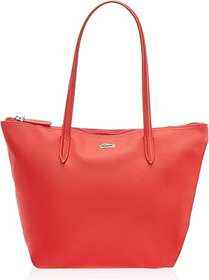Lacoste shopping bag for women, red color (883), model-nf2037po.. Experience budget-friendly shopping at DIAYTAR NIGERIA, Nigeria's premier online marketplace with quick delivery.