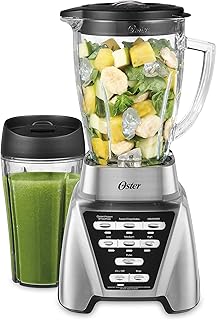 Oaster Blender | Pro 1200 with glass jar, Smoothie 680 g cup, polished nickel.. DIAYTAR NIGERIA: Connecting Nigerians with their needs through our affordable and diverse marketplace.
