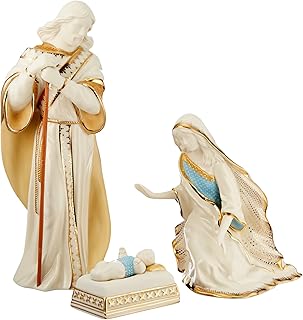 Lenox 6238430 Set of 3 -piece figurines from the Holy Family.. DIAYTAR NIGERIA: Simplifying access to thousands of products with affordable nationwide shipping.
