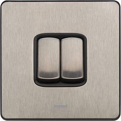 Legrand Synergy 832002 Unipolar switch with Elegant Design 2 Gangs Ways.. Whether you're in Lagos, Abuja, or anywhere in between, DIAYTAR Nigeria ensures your online shopping experience is smooth, affordable, and fast.