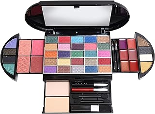 Miss Claire makeup box, 9904, multicolored, 105 grams.. DIAYTAR NIGERIA: Your one-stop e-commerce destination with affordable prices and nationwide delivery in 5-8 days.