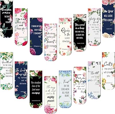 48 Magnetic biblical markers, biblical markers inspiring Christian, motivation, religious encouragement, flower pages, gifts for women, school and office supplies (elegant motif).. From fashion trends to home essentials — find it on DIAYTAR Nigeria.