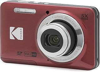 Kodak Friendly digital camera Zoom FZ55 RD, 16 Mp, 5x optical zoom, 28 mm wide angle, 2.7 -inch LCD screen of PixPro, Red.. Your budget-friendly online marketplace, DIAYTAR NIGERIA delivers a world of products in just 5-8 days.