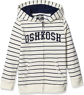 Oshkosh b'gosh Small hoodie with zipped logo for boys.. Shop like never before with DIAYTAR NIGERIA's comprehensive marketplace and budget-friendly shipping.